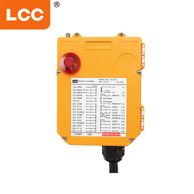 راديو راهي الرافعة اللاسلكية اللاسلكية التحكم عن بعد F24-12D RC جهاز إرسال ومستقبل