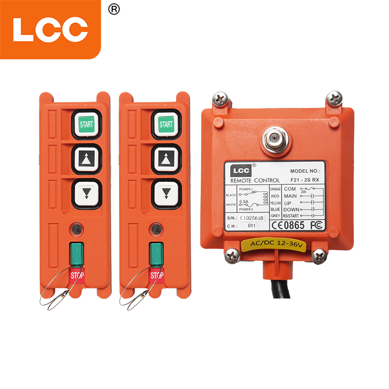 F21-2d 315/433MHz سعر رخيص السرعة المزدوجة السيطرة الراديو الصناعية