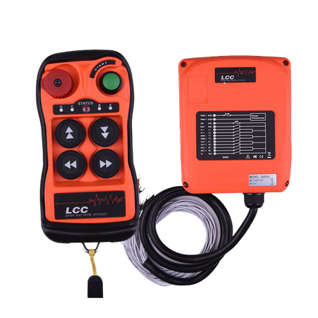 4-جهاز تحكم عن بعد مقاوم للماء ثنائي السرعة LCC Q404