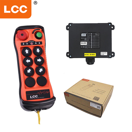 LCC مصنع QA600 مقاوم للماء 6 Button110V 220V 24VTRUCK رفع اللاسلك
