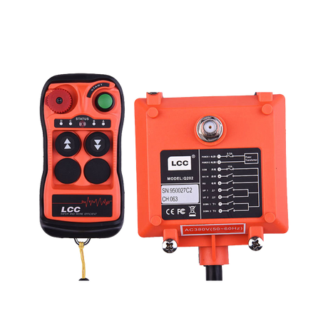 جهاز تحكم عن بعد مقاوم للماء بسرعتين 433 ميجاهرتز LCC Q202