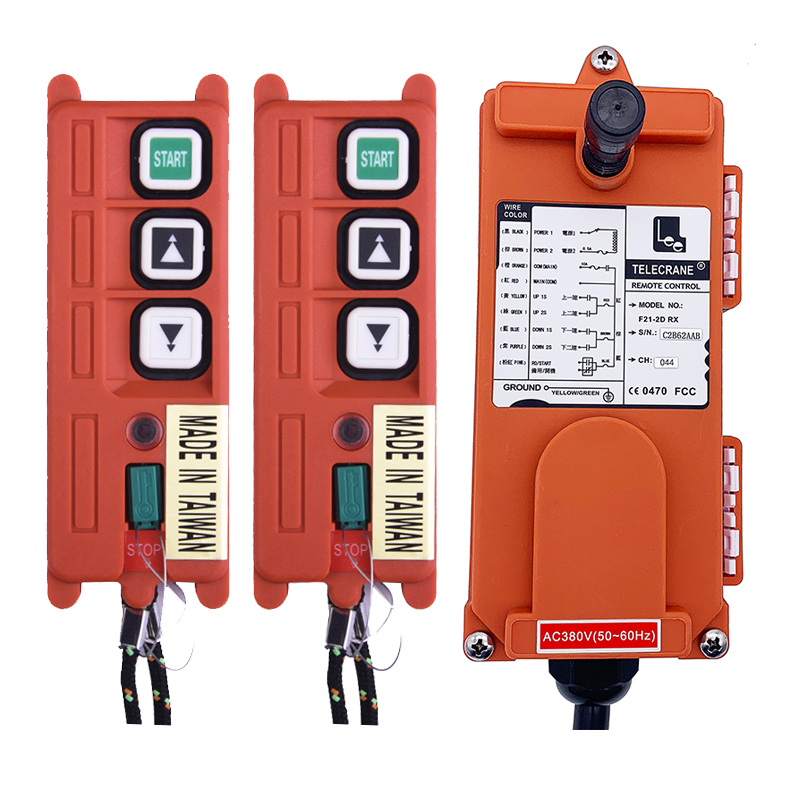 F21-2D الصناعي الصغير الكهربائي Winch Telecrane Radio Control Control