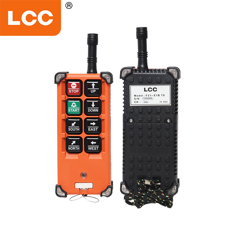 F21-E1B 6 قناة Crane Radio Control Control for Overhead Crane