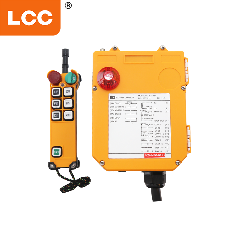 F24-6D Crane Radio Electric Transmitter and Receiver Remote Control