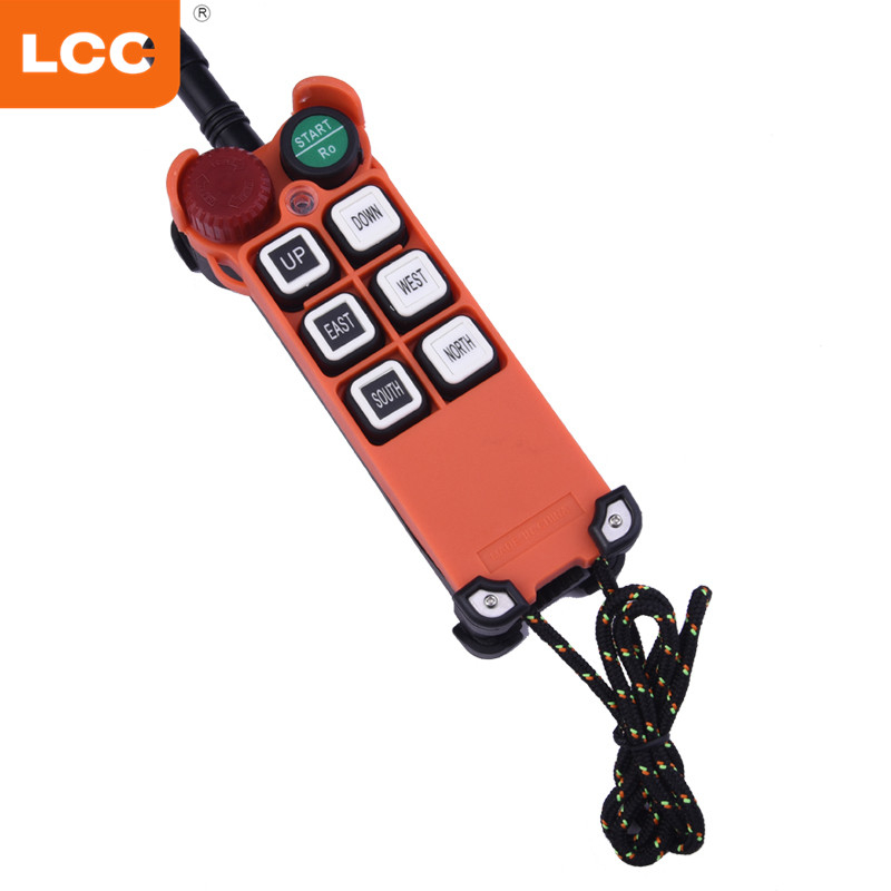 F21-E1 LCC 24V 6 KEY CRANE RF على مفتاح التحكم عن بُعد في مجال التشغيل الصناعي