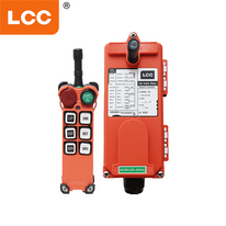 F21-E1 Industrial Wireless Trunk Cranes التحكم عن بعد مع زر الطوارئ