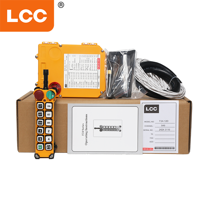 F24-12d 12V 24V Winch Wireless Industrial Crane Radio Control Control Control