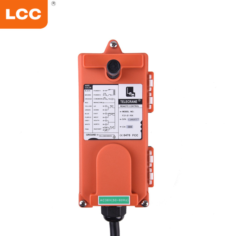 F21-E1 12V 24V 6 Channel Wireless Winch Remote Switch