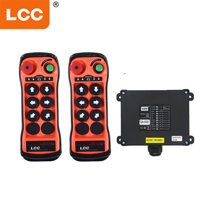 LCC مصنع QA600 مقاوم للماء 6 Button110V 220V 24VTRUCK رفع اللاسلك
