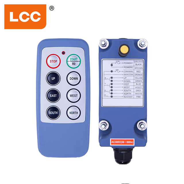 LCC SAGA1-L8 جهاز التحكم عن بعد اللاسلكي الصناعي للمعدات الهيدروليكية للرافعة