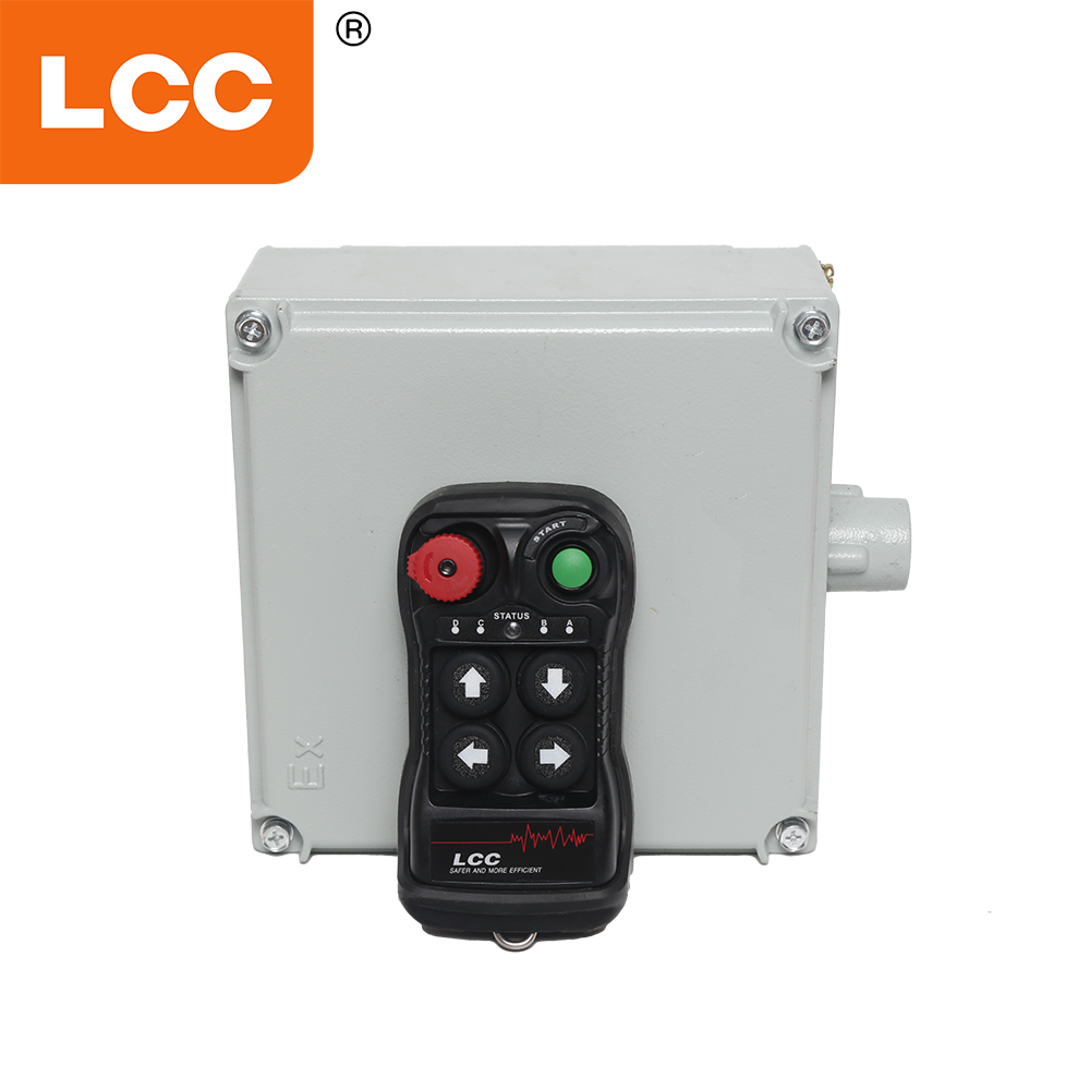 LCC BQ400 IP65 مقاوم للانفجار ومضاد للانفجار ورافعة ذات سرعة واحدة للتحكم عن بعد