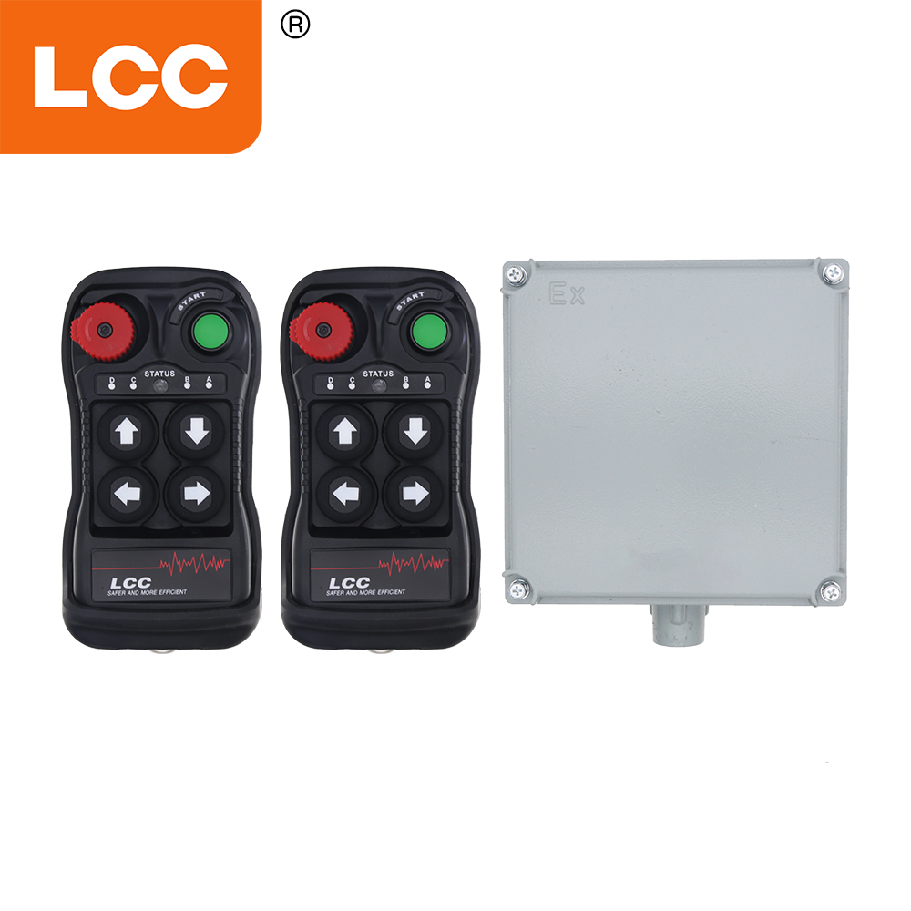 LCC BQ400 IP65 مقاوم للانفجار ومضاد للانفجار ورافعة ذات سرعة واحدة للتحكم عن بعد