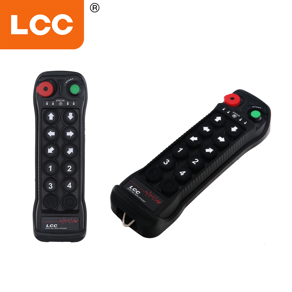 LCC BQ1000 جهاز تحكم عن بعد مضاد للانفجار مزود بـ 10 أزرار للرافعة البرجية في المناطق الخطرة