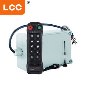 LCC BQ1000 جهاز تحكم عن بعد مضاد للانفجار مزود بـ 10 أزرار للرافعة البرجية في المناطق الخطرة